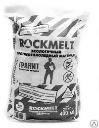 фото Противогололедный материал Rockmelt Гранитная крошка
