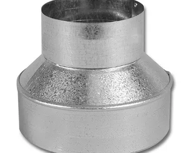 фото Переход Ø125x150 оцинкованная сталь