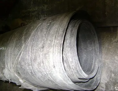 фото Резина в рулоне толщина 0,5 мм, марка ТМКЩ, повышенной мягкости