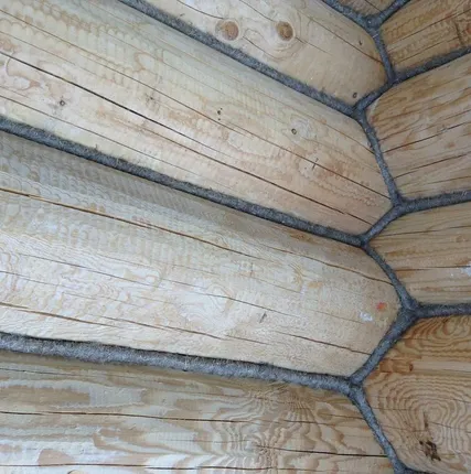 Фото №0 Конопатка сруба