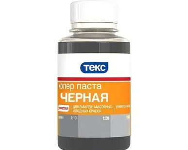 фото Колорант Текс №11 универсальный черный 0.1 л