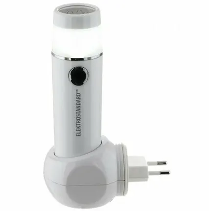 Фото №0 Elektrostandart Фонарик-ночник FLF20-16,5-2W 08led WH (Eclipse) E/S