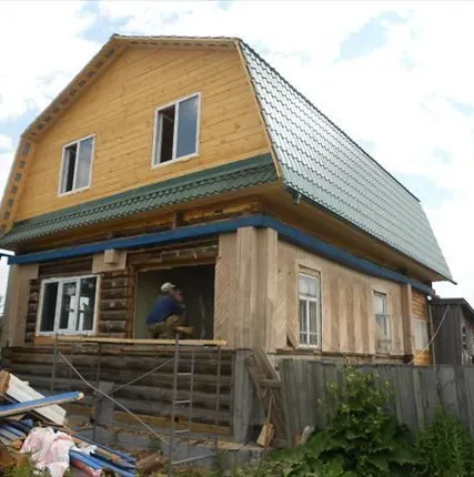 Фото №0 Монтаж мансарды