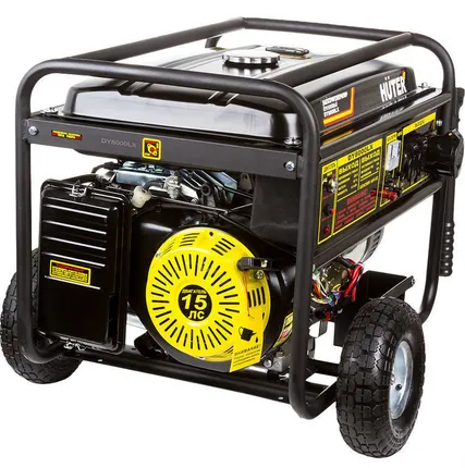 Фото №0 Генератор бензиновый HUTER DY8000LX