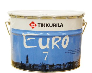 фото Тиккурила (Tikkurila) краска Euro 7 А 9л.