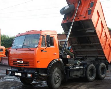 фото Услуги самосвала Камаз в Тюмени