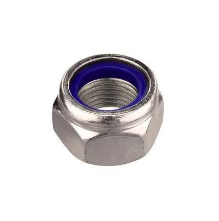 Фото №0 Гайки самоконтрящиеся, DIN 985, класс прочности 5, оцинкованные