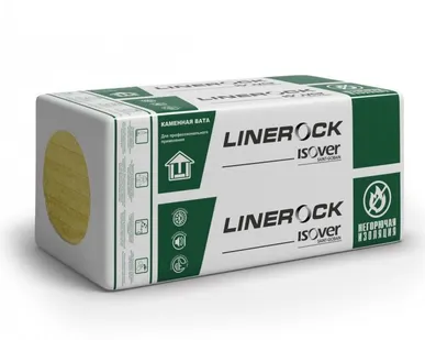 фото Утеплитель Linerock Лайт Эффект 1200х600х 50\ 8шт Isover