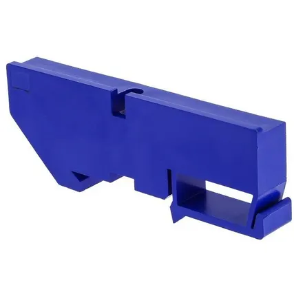 Фото №0 Изолятор на DIN-рейку син. EKF ak-1-3