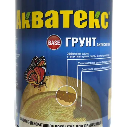 Фото №0 Акватекс Грунт-Антисептик 0,8л