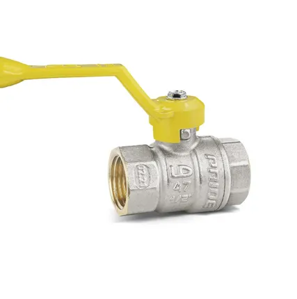 Фото №0 Кран шаровой LD Pride 1 1/4" в.р.-в.р. для газа (ручка рычаг)