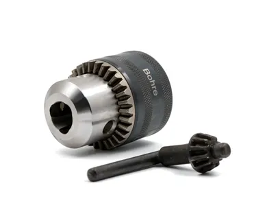 фото Патрон сверлильный Bohre трехкулачковый с ключом 3-16 мм 1/2"-20 UNF