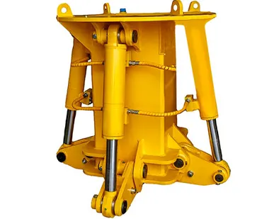 фото Экскаватор со сваескусывателем-гидрозубом