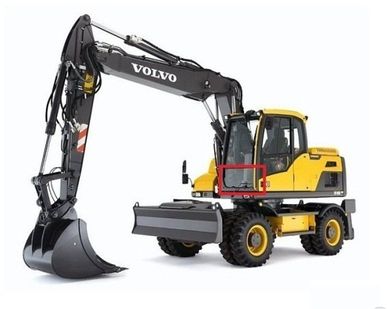 фото Стекло лобовое нижнее для VOLVO EW160