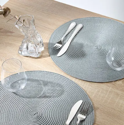 Фото №0 Набор плейсматов Lucera, серый