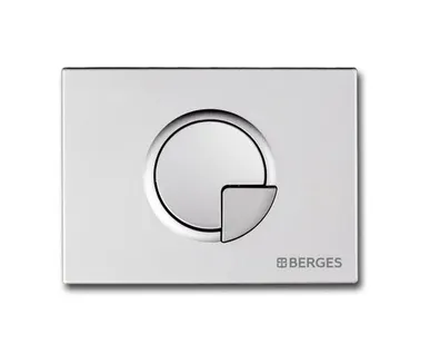 фото Кнопка для инсталляции BERGES Novum R2 мат. хром