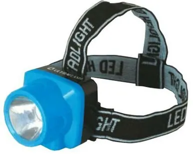 фото Фонарь Ultralash LED5374 налобный голубой