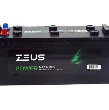 Фото №0 Аккумулятор ZEUS POWER 140 Ач п.п.
