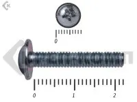 Фото №0 Винт с прессшайбой DIN967 4х22 (8500шт)