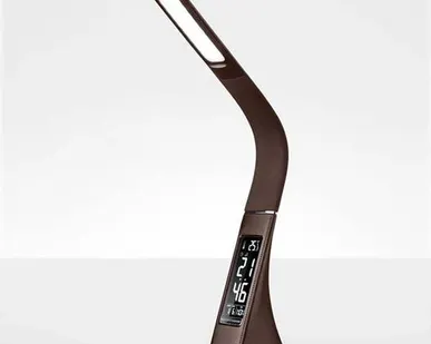 фото Светильник светодиодный настольный TL90220 6W ELARA коричневый кожа Elektrostandard