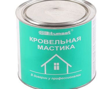 фото БИТУМАСТ Мастика кровельная (2л) металлическое ведро