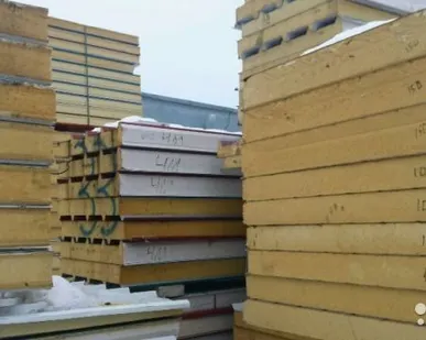 фото Сэндвич панели PIR 200 мм, 3,12 м