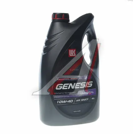 Фото №0 Масло моторное GENESIS UNIVERSAL A3/B3/B4/SN/CF 10W40 п/синт.4л ЛУКОЙЛ