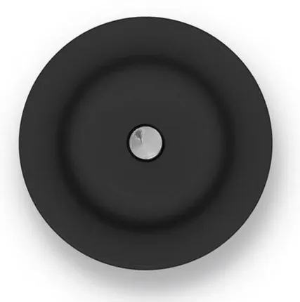 Фото №0 Раковина Kerama Marazzi Canaletto 40 жемчужно-черный CN.wb.40\BLK.M