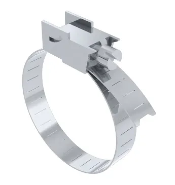 Фото №0 PSE-280 (664775-000) Хомут для крепления кронштейнов к трубе Pipe strap for support brackets