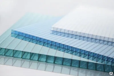 Фото №0 Поликарбонат сотовый 4 мм для теплиц, навесов, ангаров и т.д.