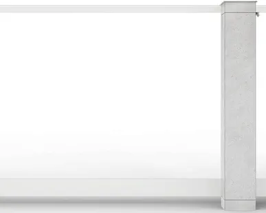 фото Каркас откатных ворот белый 3500х2000 мм