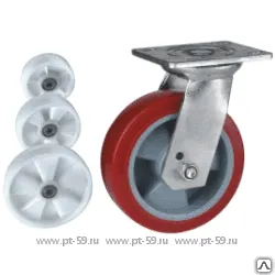 Фото №0 Колесо поворотное с площадкой Lema GC2-TPA-200-350-6