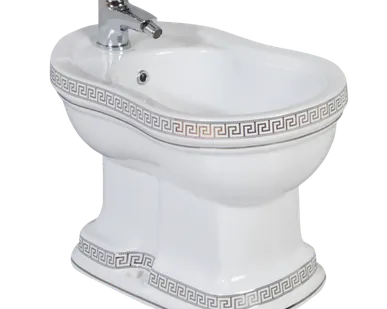 фото Биде напольное Klasik Versaci Gold