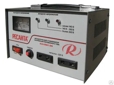 Фото №0 Однофазный стабилизатор электромеханического типа ACH-500/1-ЭМ