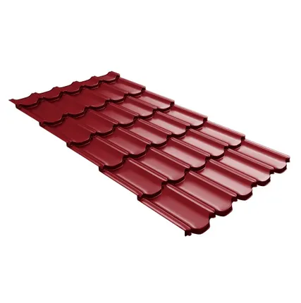 Фото №0 Металлочерепица Kvinta Plus 3D Рубин RAL 3003