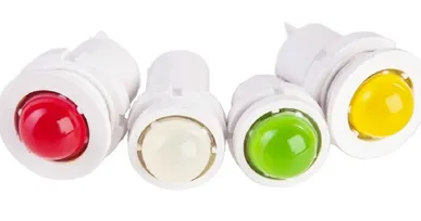 фото Лампа СКЛ11-3-220 красная