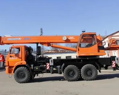 фото Автокран 25 тонн Клинцы КС-55713-5К-1 КАМАЗ 43118 стрела 21м.