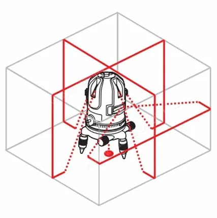 Фото №7 Лазерный уровень RGK UL-41 с калибровкой