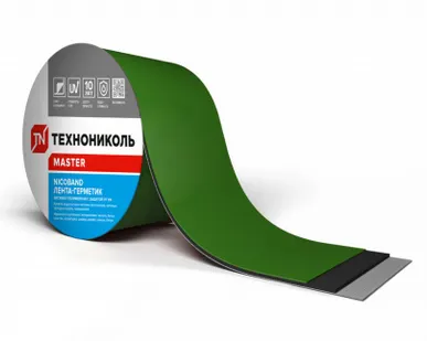 фото Лента-герметик 50мм*3,0 м NICOBAND зеленая
