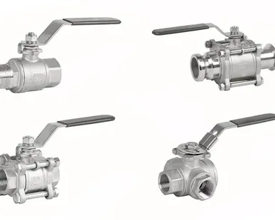 фото Кран шаровый со стыком B13BVMP-R100 1"