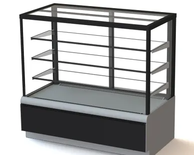 фото Кондитерская витрина ВХСв - 1,3д Carboma Cube Люкс ТЕХНО