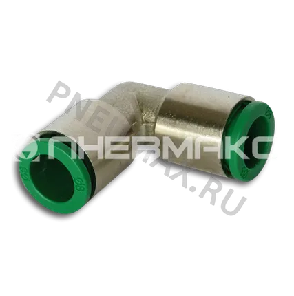 Фото №0 041200 - Фитинг - соединитель цанговый угловой под трубку 12мм
