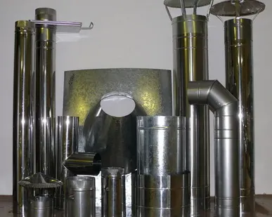 фото Дымоходы из нержавейки от Ф80-Ф150