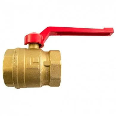 Фото №0 Кран шаровой SGL Дy 40 муфта-муфта, рычаг Ру 25/ латунный