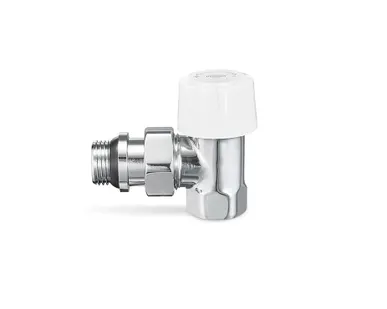 фото Клапан термостатический угловой Varmega 1/2" ХРОМ VMDV05-410404