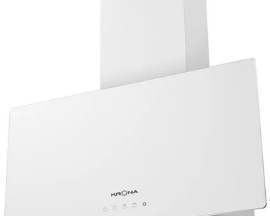 фото KRONA Наклонная вытяжка CLEMENTINA 600 white S