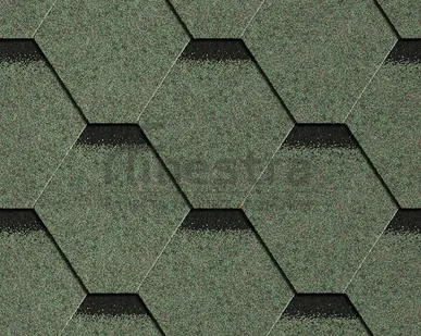 фото Мягкая черепица Icopal Plano Tema зеленый лес