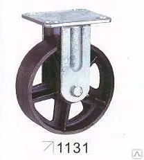 фото Колеса большегрузные не поворотные, чугунные