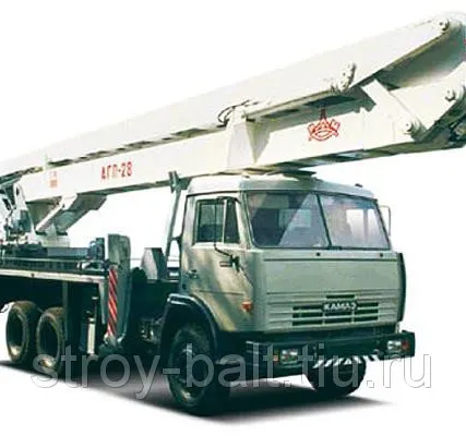 Фото №1 Аренда автовышки 27 м в СПб