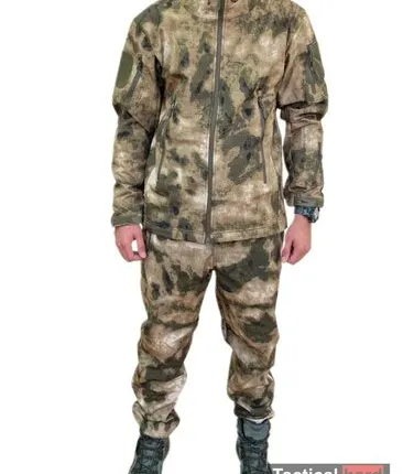 Фото №0 Костюм демисезонный Softshell куртка + штаны, расцветки мох